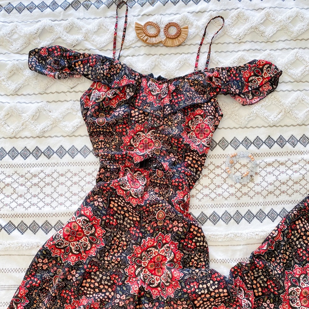 Paisley Pantsuit with Pockets